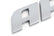 Badge Matte Silver APR Badge in Matte Silver APR