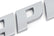 Badge Matte Silver APR Badge in Matte Silver APR
