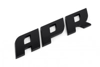 Badge Satin Black APR Badge in Satin Black APR