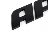 Badge Satin Black APR Badge in Satin Black APR