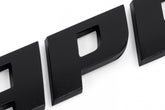 Badge Satin Black APR Badge in Satin Black APR