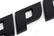 Badge Satin Black APR Badge in Satin Black APR