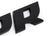 Badge Satin Black APR Badge in Satin Black APR