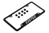 License Plate Frame Thick, Black w/ Hiders APR license plate frames and vanity plates are the perfect addition for any APR tuned vehicle! APR