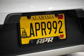 License Plate Frame Thick, Black w/ Hiders APR license plate frames and vanity plates are the perfect addition for any APR tuned vehicle! APR