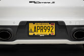 License Plate Frame Slim, Black w/ Hiders APR license plate frames and vanity plates are the perfect addition for any APR tuned vehicle! APR