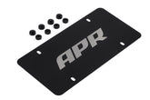 License Plate Silver on Black APR license plate frames and vanity plates are the perfect addition for any APR tuned vehicle! APR