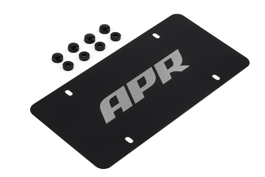 License Plate Silver on Black APR license plate frames and vanity plates are the perfect addition for any APR tuned vehicle! APR