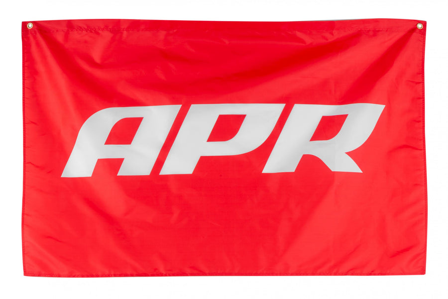 Flag Show of your APR pride with this attractive APR Flag! This flag is great for hanging in your garage, shop, or house to display your love for high quality parts brought to you by yours truly APR