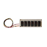American Autowire Rocker Switch Panel 6 Switches 510921