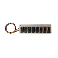 American Autowire Rocker Switch Panel 8 Switches 510923