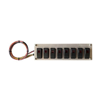 American Autowire Rocker Switch Panel 8 Switches 510923