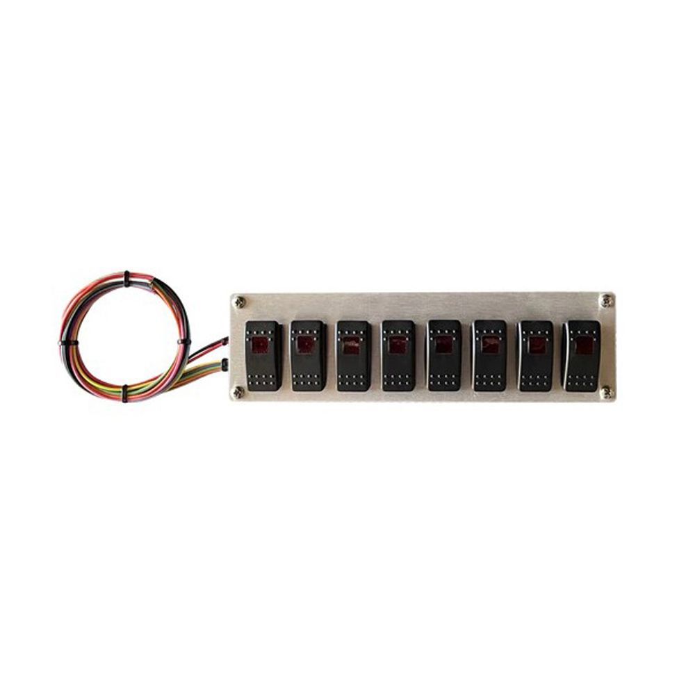 American Autowire Rocker Switch Panel 8 Switches 510923