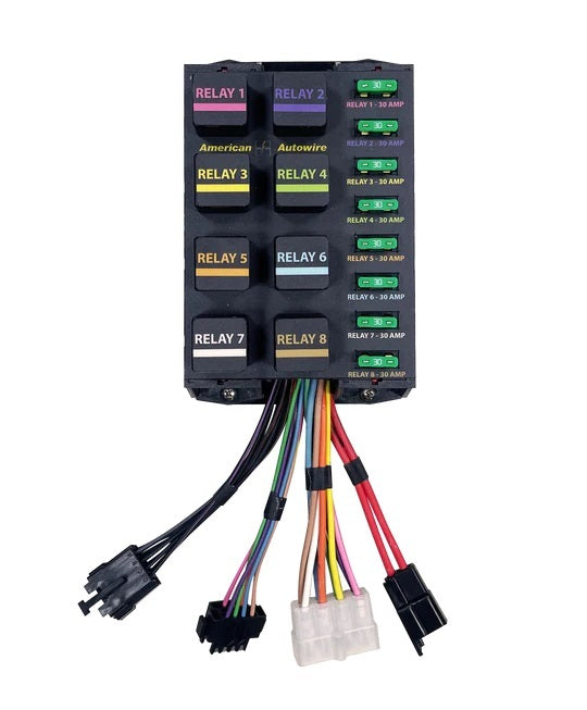 American Autowire Banked Relay System 8 Relays 510924