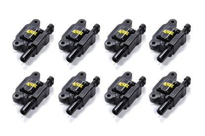 ACCEL SuperCoil Ignition Coil Kit | GM LS2 / LS3 / LS7 | Black 8-Pack | 140043K-8