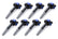 ACCEL Ignition Coils Super Coil Series 2011-2016 Ford 5.0L Coyote, Blue, 8-Pack 140060B-8
