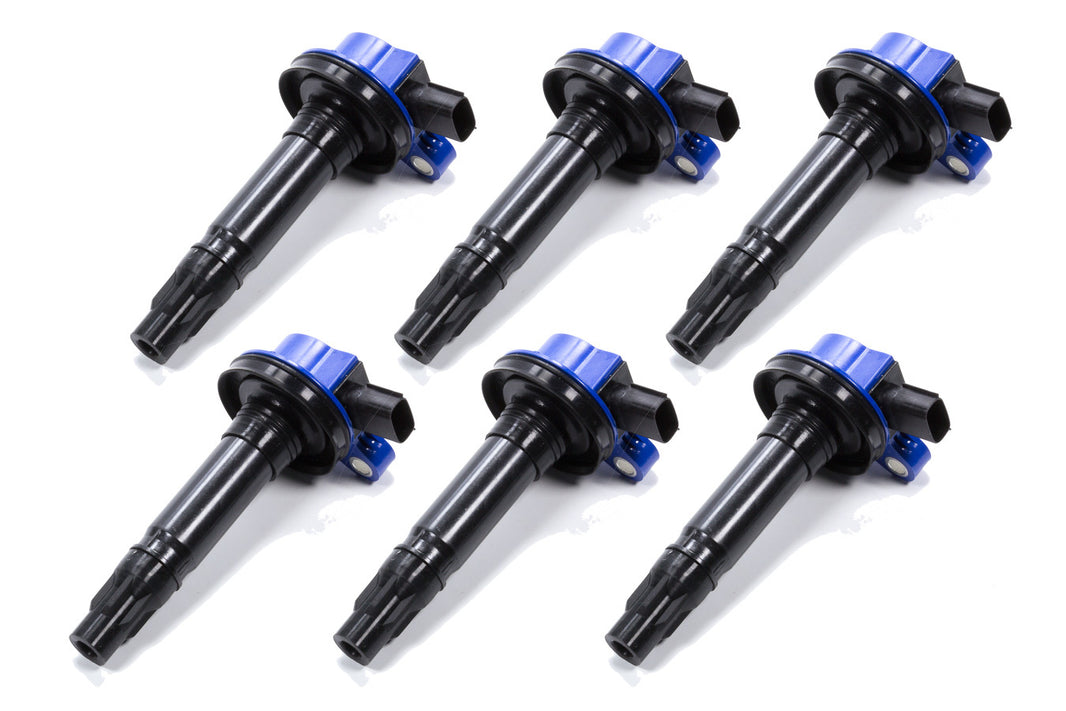 ACCEL SuperCoil Ignition Coils | 2007-2016 Ford 3.5L/3.7L V6, Blue, 6-Pack | 140061B-6