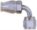 Aeroquip #4 90 Deg Stl Swivel (Teflon) - Bulk FBM1121