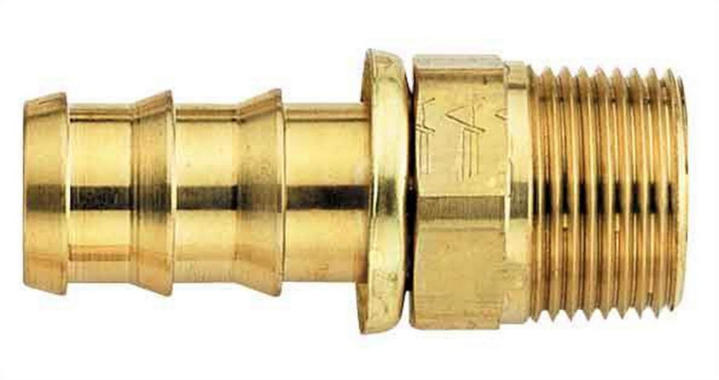Aeroquip #6 Socketless Hose To 3/8 Male Pipe Fitting FBM1202