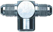 Load image into Gallery viewer, Aeroquip Stl Tee 1/8npt female to #4an Fitting FBM2882