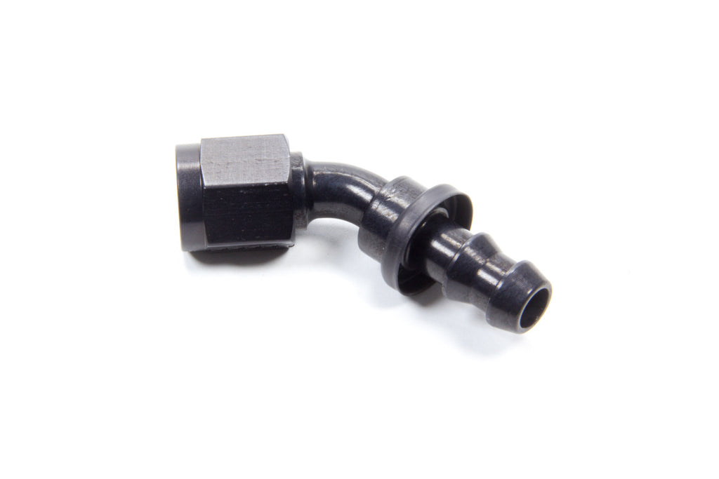 Aeroquip #6 45 Degree Socketless Black FCL1522