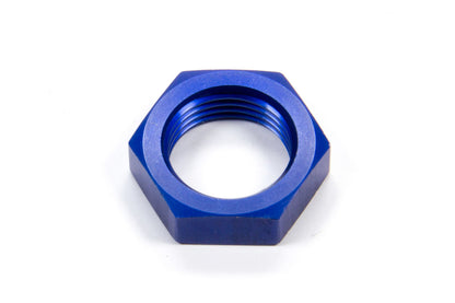 Aeroquip Aluminum AN Bulkhead Locknut — -8 AN, Blue Anodized | FCM2103
