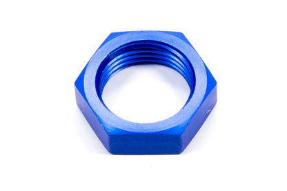 Aeroquip Aluminum AN Bulkhead Locknut — -10 AN, Blue Anodized | FCM2104