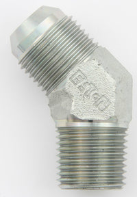 Aeroquip 45 Male Elbow #8 To 1/4 Npt Steel Fitting FCM2587