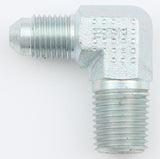 Aeroquip 90 Male Elbow #4 To 1/4 Npt Steel Fitting FCM2614
