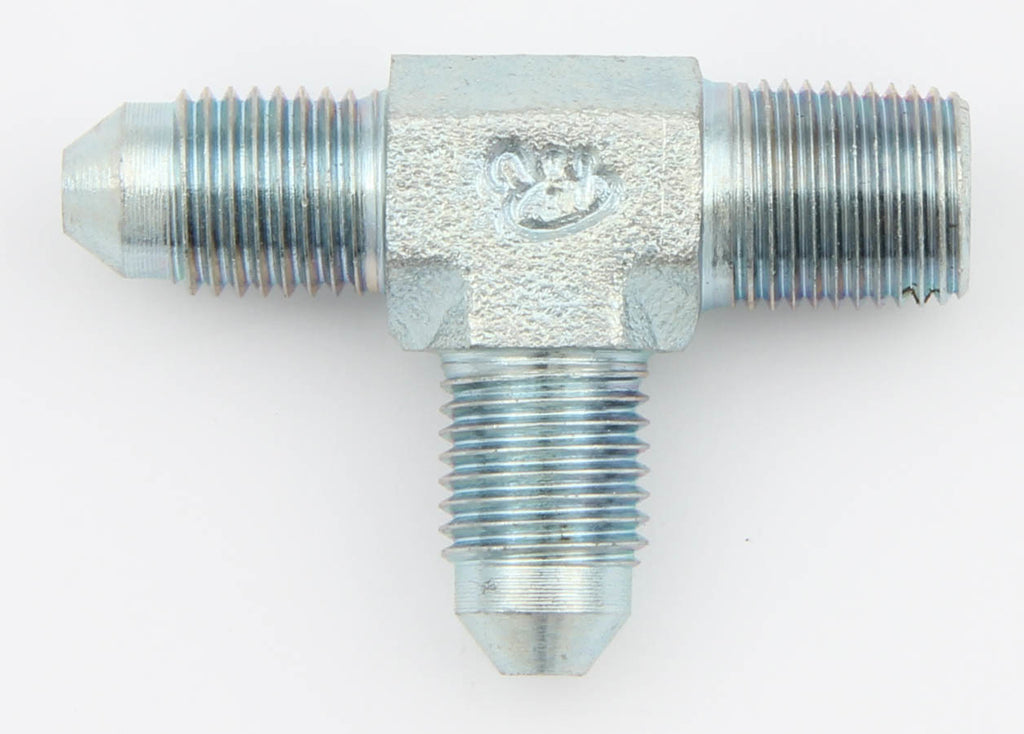 Aeroquip Male Run Tee Steel #3 To 1/8 Npt FCM2700