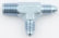 Aeroquip Male Run Tee Steel #4 To 1/4 Npt FCM2703