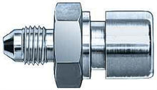 Load image into Gallery viewer, Aeroquip #4 To 3/8-24 Inverted Female Steel Adapter FCM2937