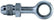 Aeroquip #3 To 10mm Banjo Adapter Steel FCM2947