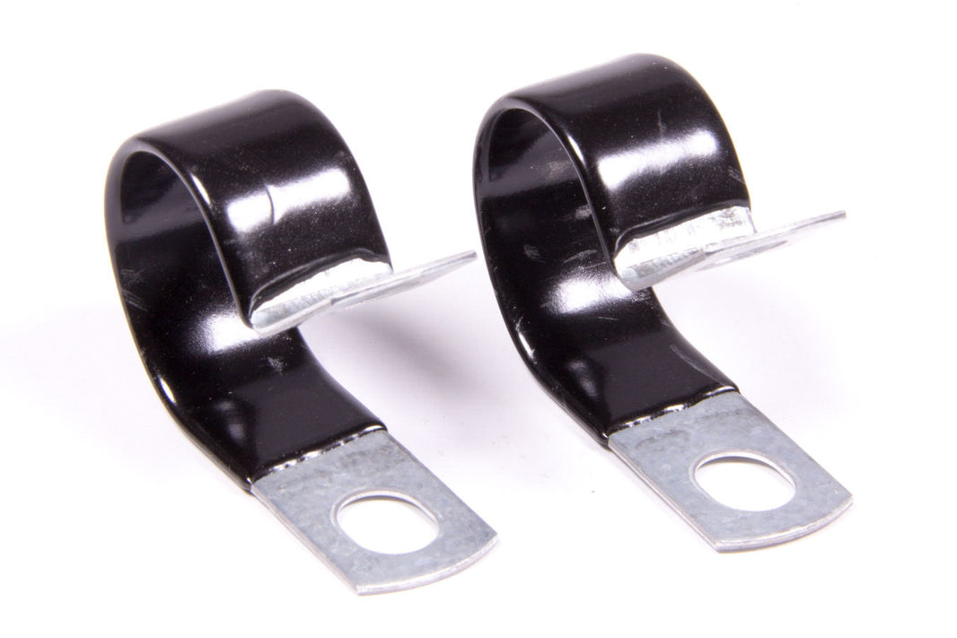 Aeroquip Adel Line Support Clamp — 1 in ID, Vinyl-Coated Steel, Pair | FCM3534