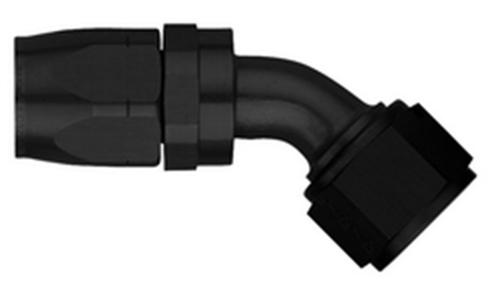 Aeroquip #16 45 Deg Hose End Black FCM4426