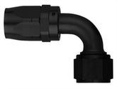Aeroquip Reusable Hose End — -10 AN 90°, 10 AN Female Swivel, Black | FCM4434