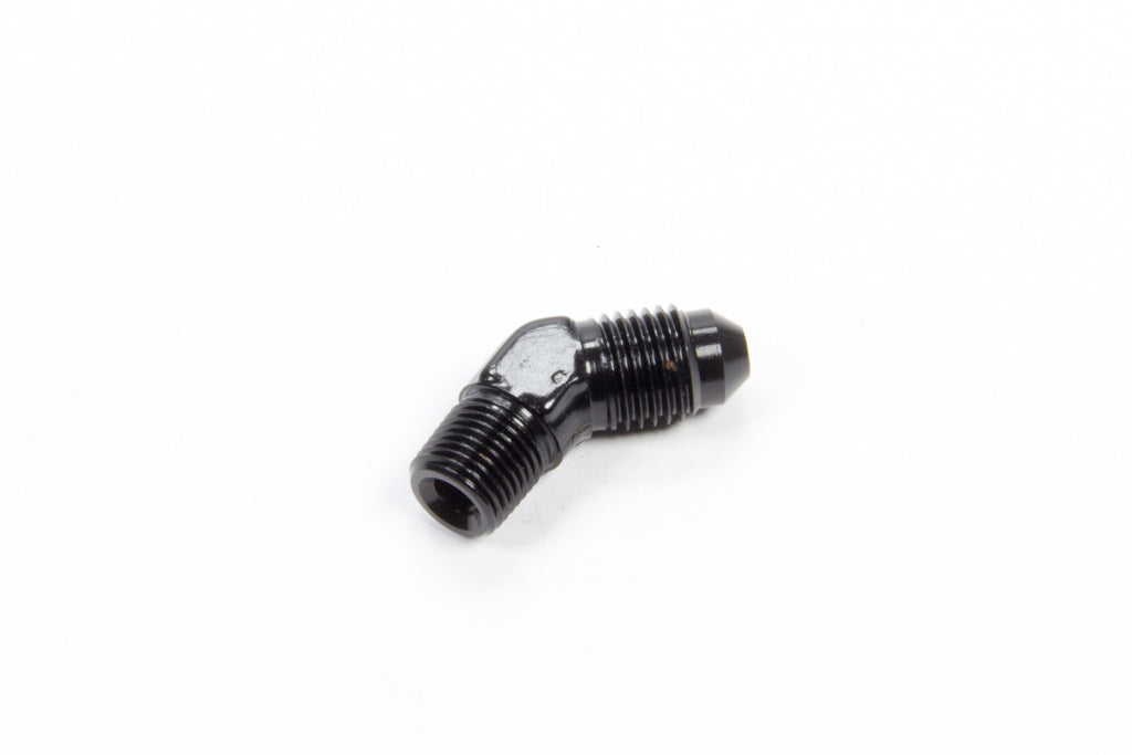 Aeroquip 45 Deg Alum #4 Flare 1/8 in Black FCM5021