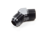 Aeroquip 45 Deg Alum #12 Flare 3/4in Black FCM5025