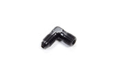 Aeroquip 90 Deg Alum #3 Flare 1/8 in Black FCM5030