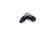 Aeroquip 90 Deg Alum #3 Flare 1/8 in Black FCM5030