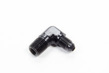 Load image into Gallery viewer, Aeroquip 90 Deg Alum #4 Flare 1/4 in Black FCM5032