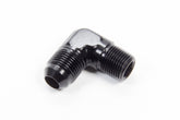 Aeroquip 90 Deg Alum #8 Flare 3/8 in Black FCM5037