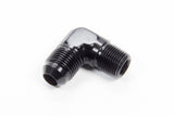 Aeroquip 90 Deg Alum #8 Flare 3/8 in Black FCM5037