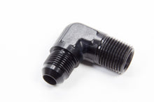 Load image into Gallery viewer, Aeroquip 90 Deg Alum #8 Flare 1/2 in Black FCM5038
