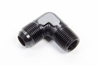 Aeroquip 90 Deg Alum #10 Flare 1/2in Black FCM5039