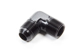 Aeroquip 90 Deg Alum #12 Flare 3/4in Black FCM5040