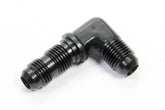 Aeroquip #6 Flare 90 Deg Bulkhead Union Black FCM5082