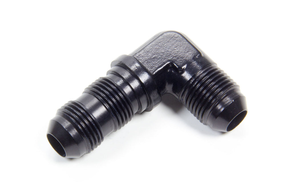 Aeroquip #8 Flare 90 Deg Bulkhead Union Black FCM5083
