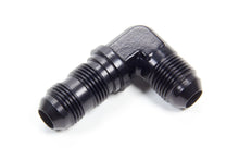 Load image into Gallery viewer, Aeroquip #8 Flare 90 Deg Bulkhead Union Black FCM5083