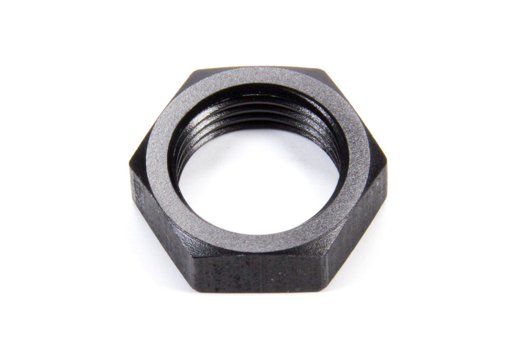 Aeroquip Aluminum AN Bulkhead Locknut — -10 AN, Black Anodized | FCM5104